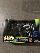 Final Jedi Duel Action Figure Set Star Wars Power Of The Force Kenner Hasbro New