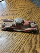 hubley cast iron toys and trucks Fire Used Fair