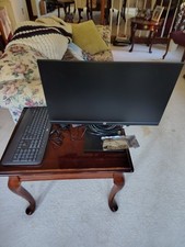 This Is An HP Monitor It Is 23.8 In The Keyboard Is A Logi Wireless Keyboard