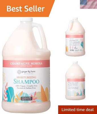 Eco-Friendly 1 Gallon Conditioning Shampoo for All Hair Types - Champagne Mimosa