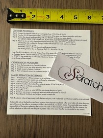 Sega DREAMCAST - Promotional Reservation Flier SONIC ADVENTURES - Promo Best Buy