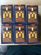McDonald  s A Minecraft Movie 2025 Complete Set Adult Toys With CODE CARD NEW  