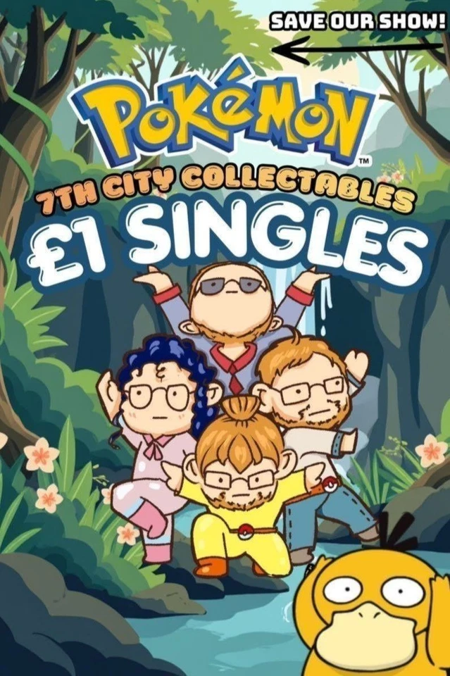Pokemon £1 Start Singles! Don't get the heat stop this train!