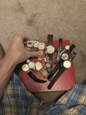 Hugeee Watch Lot!! Fossil, Pulsar, Lorus,Mick...