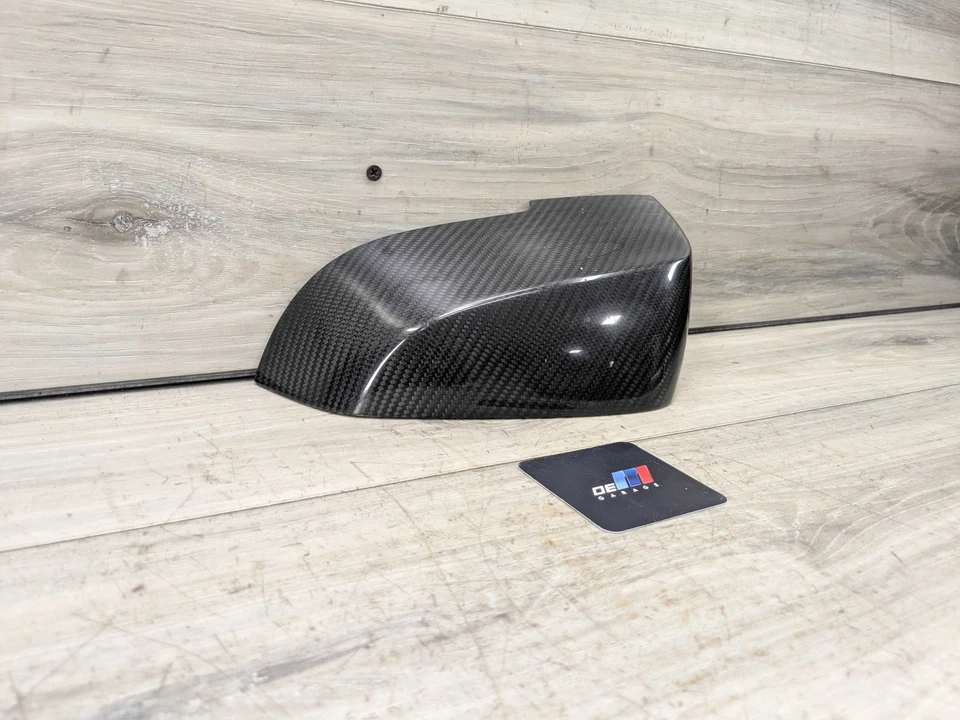 Tampa de espelho lateral esquerda driver fabricante de equipamento original BMW F22 F30 F32 F33 F36 F87 FIBRA DE CARBONO - Imagem 3 de 4