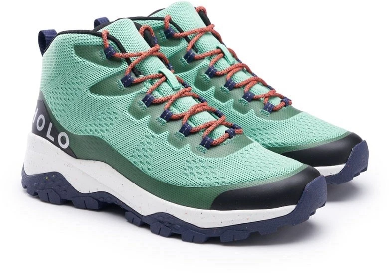 HOLO Troy Mid Hiking Boots Men's 10 Outdoor Shoes Green Black HM712348 NEW