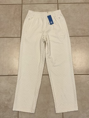 adidas Originals Q12 Monogram Track Pants Cloud White Trefoil