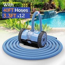 2025 Upgrade Automatic Pool Vacuum Cleaner Wall-Climbing Suction Side
