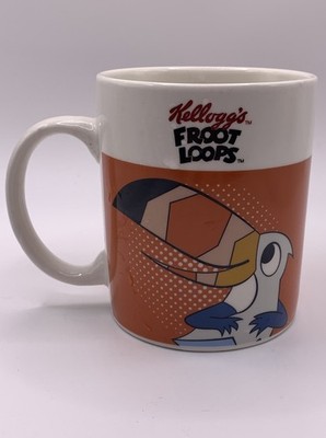 Kellogg s Froot Loops Tasse 30 cl   Vintage Design   neu & unbenutzt