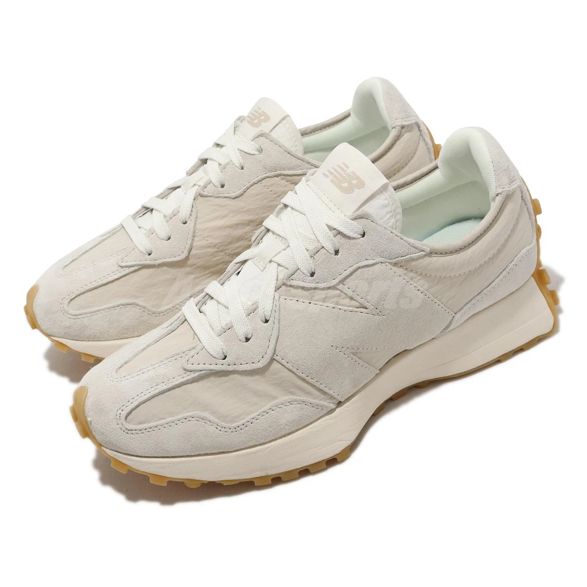 New Balance 327 NB Ivory Beige Men Unisex Casual Lifestyle Shoes 