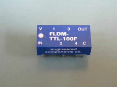 Engineered Components  FLDM-TTL100F Qty of 10 per Lot Active Delay Line, 1-Func,
