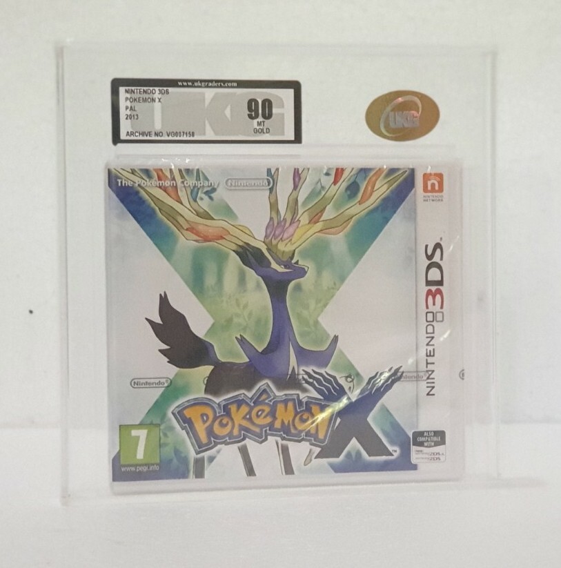 Pokemon X 2013 For Nintendo 3DS Sealed & Graded UKG 90 | eBay UK