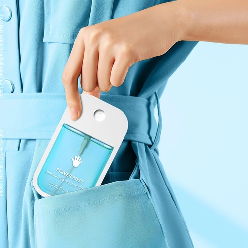 Hand Sanitizer Spray (4Pack) Portable for Travel and Home 1.3fl oz. Each - Picture 7 of 9