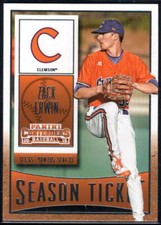 ZACK ERWIN RC 2015 Panini Contenders Season Ticket #35 ROOKIE MLB  ID: ID:129581
