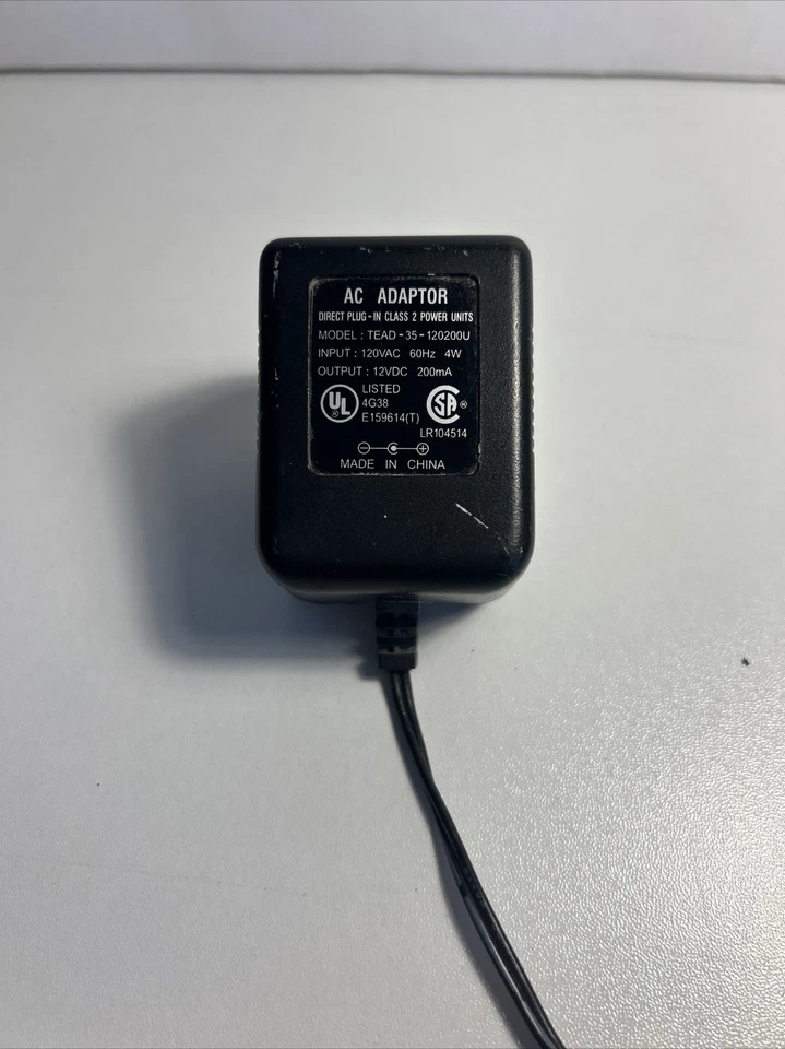 AC Adaptor Direct Plug-in Class 2 Power Units/input 120VAC /output 12VDC - Image 2 of 4