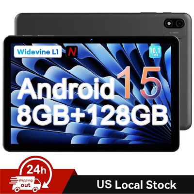 Headwolf Wpad6 WIFI Tablet 10.1in Android 15 Tablets 128GB Widevine L1 Kid Space