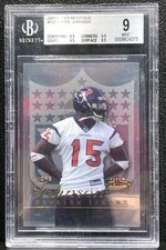 2003 FLEER MYSTIQUE ANDRE JOHNSON ROOKIE, #108, SERIAL #257/699, BGS MINT 9, HOF