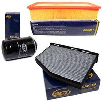 Inspektionspaket Filterset SCT FüR Audi TT Q3 Seat Skoda Yeti VW Golf VI Sharan