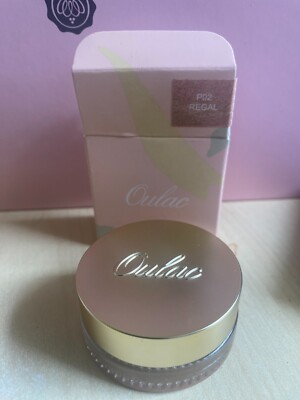 Oulac cremefarbener Lidschatten im Schatten Regal P02 6g brandneu in Verpackung kostenloser Versand
