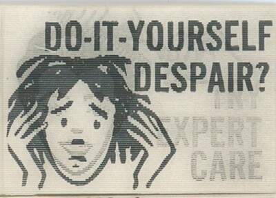 Do-It-Yourself Despair? Try Expert Hair Care 1960's Vari-Vue Lenticular Flicker
