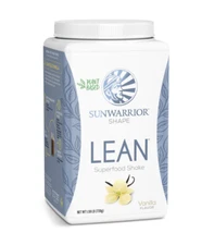 Sunwarrior Vegan Protein Lean Superfood Shake Meal Replacement Organic Vanilla