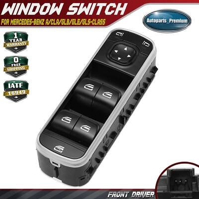Front Driver Side Power Window Switch for Mercedes-Benz X156 X167 GLA250 GLS450