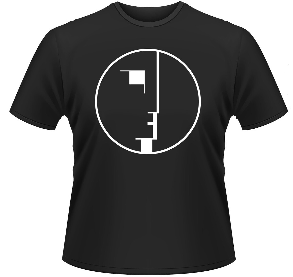 Bauhaus Logo Black T-Shirt NEW OFFICIAL | eBay