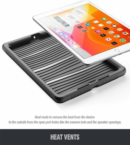 For Apple iPad 10.2 (2021/2020/2019) Case Tablet Case Washable Silicone Cover - Picture 5 of 13