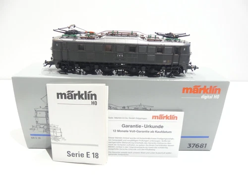 Märklin H0 37681 E-Lok BR E18 15 der DRG Digital OVP V2327