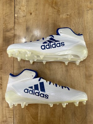  - “adizero5-STAR 6.0 white/blue 26.5 Men's Size 11.5 - Adidas Adizero 5 Star 6.0 Mid White Blue