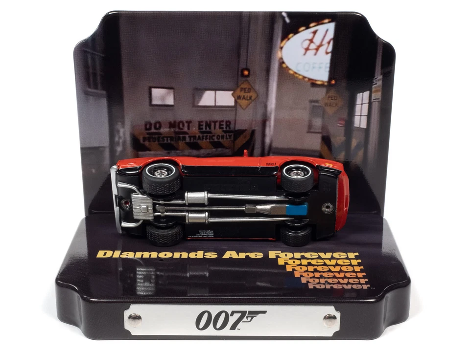 Johnny Lightning James Bond 007 Diamonds Are Forever 1971 Ford Mustang 1:64 Car - Image 3 of 4