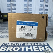 Eaton CHH2125H2X 125 Amp 240V 2 Pole Circuit Breaker-Warranty(Ship Same Day)New