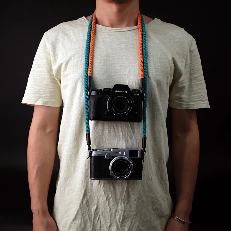 Cam-in Camera Shoulder Neck Strap for Mirrorless DSLR Leica M camera long type — 第 3/4 张图片