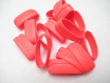 *NEW* 3X BABOLAT (LAVA) CUSTOM RING RUBBER GRIP BAND FOR TENNIS RACQUETS. QTY: 3