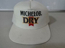 Vintage 1980's Michelob Dry Beer Snapback Hat Men OSFA Made In USA