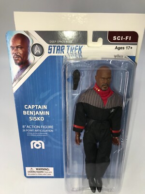 Mego Star Trek Deep Space Nine Captain Benjamin Sisko 8'' Figure NEW MINTY SISCO