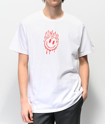 ALAB A-Lab Mens Everything Is Okay..White Tee Shirt New S, M, L