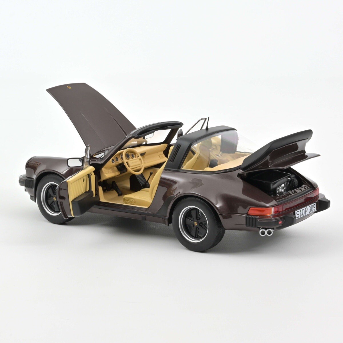 ミニカー カスタム】ノレブ 1/18 ポルシェ 911 ターボ（930） ミニカー