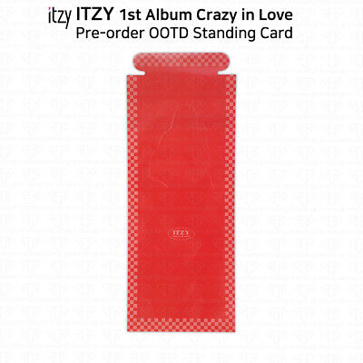 ITZY 1st Album Crazy In Love Official Polaroid Stand Pre-order Photocard  KPOP