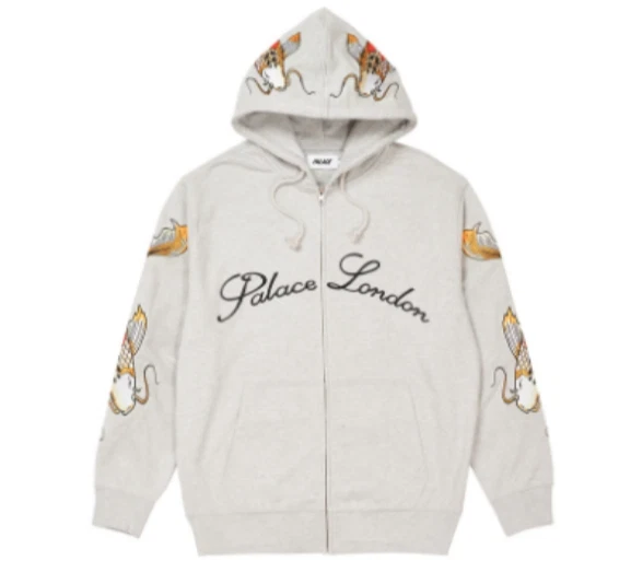 Palace zip up hoodie hot sale