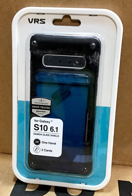 VRS Design Glide Shield Wallet Case Blue