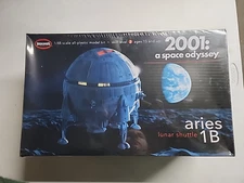 Moebius Models 2001: A Space Odyssey Aries 1B Lunar Shuttle Model Kit SEALED