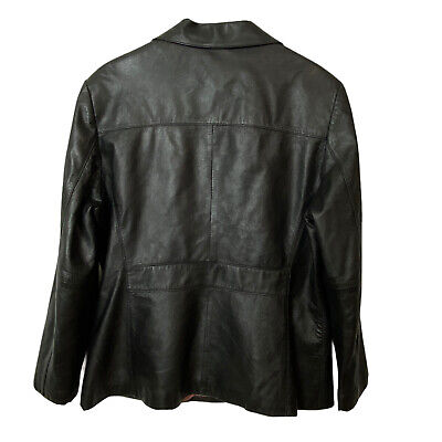 Vintage Wilsons Leather Maxima Classic Buttery Soft Black Vintage Wilsons Leather Maxima Classic Buttery Soft Black
