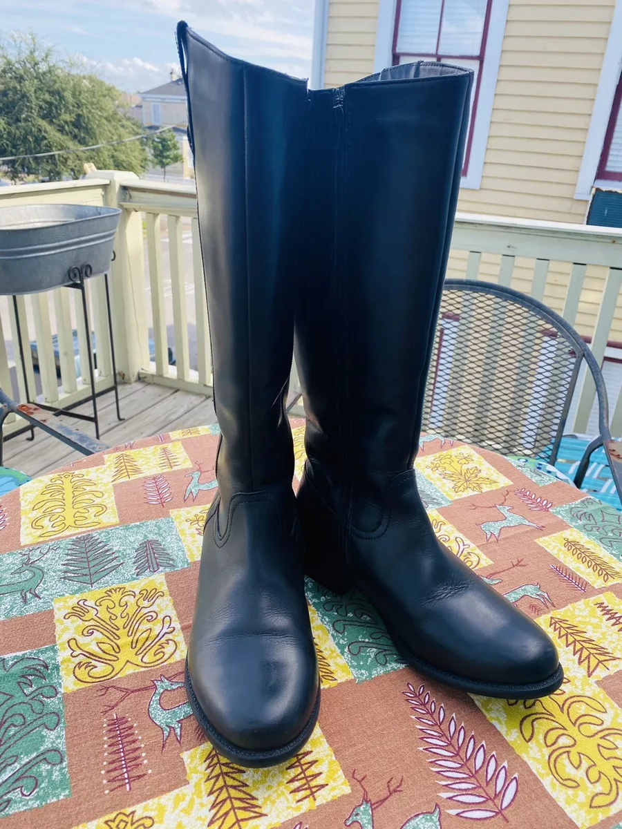 Sostener Gastos Resplandor Clarks Bendables Black Leather Knee High Zip Up Boots Women&#039;s 7.5 M |  eBay