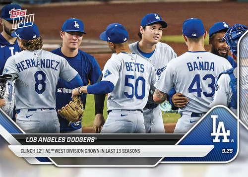 2025 Topps Now 770 LOS ANGELES DODGERS®