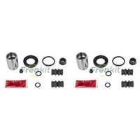 2X Frenkit Reparatursatz Bremssattel Hinten Passend FüR Honda Civic
