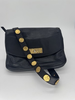 Christian Louboutin Black Leather Shoulder Bag Crossbody