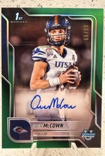2025 Bowman University Chrome - Owen McCown Auto /99 - Green Refractor