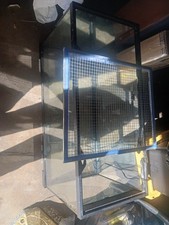 40 gallon reptile tank with lid and accessories