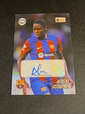 Topps Merlin Heritage 2023/24 Asisat Oshoala Auto FC Barcelona Signature